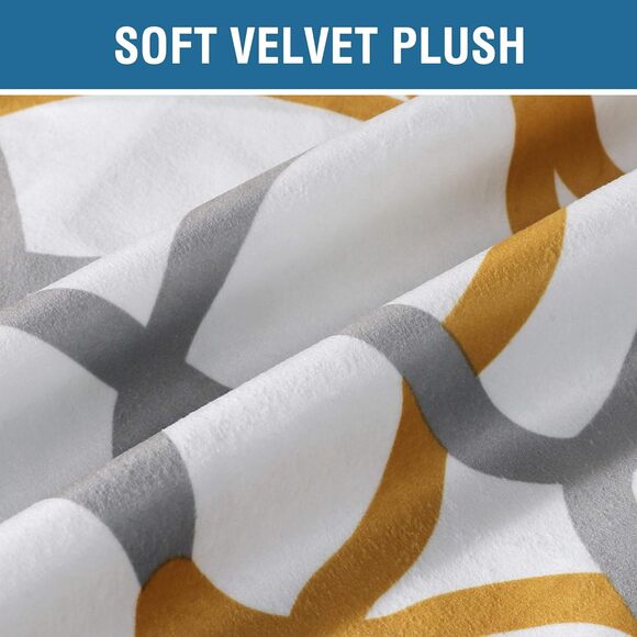 Elegant Gold and Gray Decorative Pillow Set - Picture 5 of 6